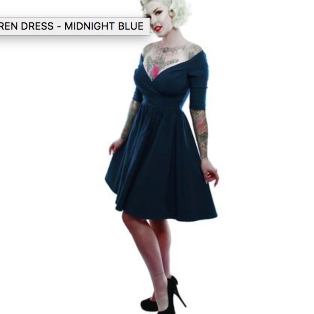 Lucky 13 Stretch Bengaline Dress NWOT